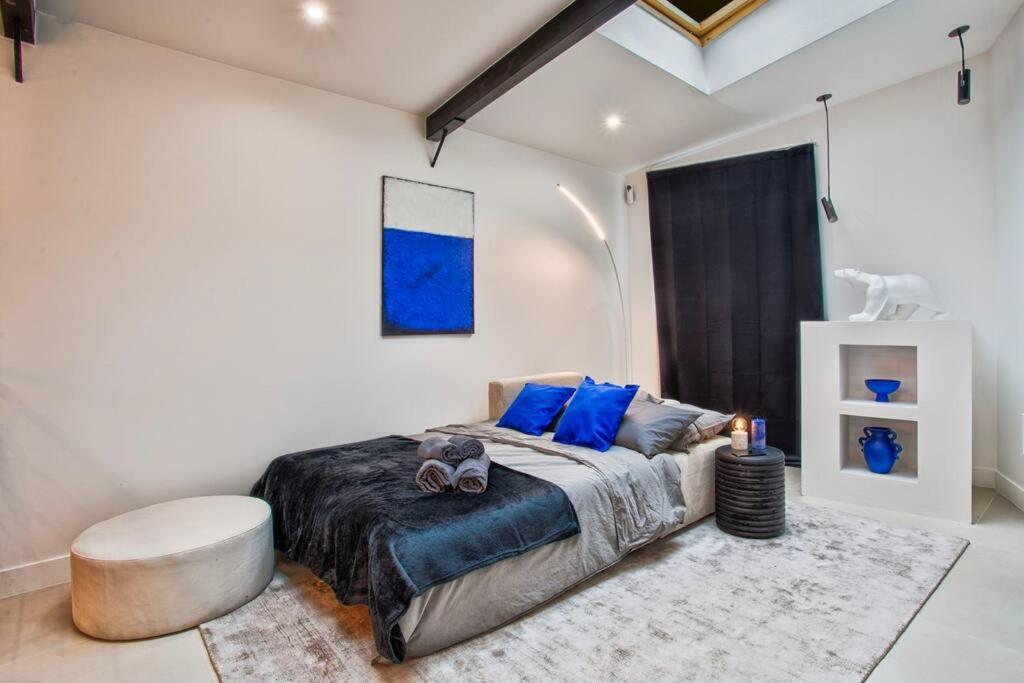 טרוביל-סור-מאר Deauville Luxury Blue Loft - Sauna And Inside Pool מראה חיצוני תמונה