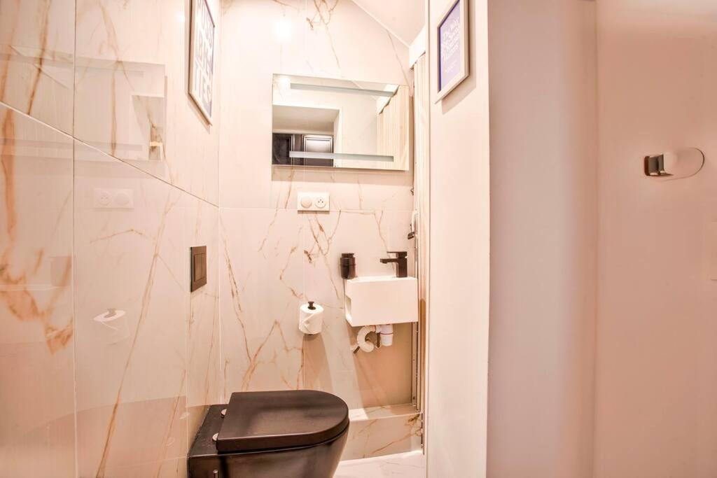טרוביל-סור-מאר Deauville Luxury Blue Loft - Sauna And Inside Pool מראה חיצוני תמונה