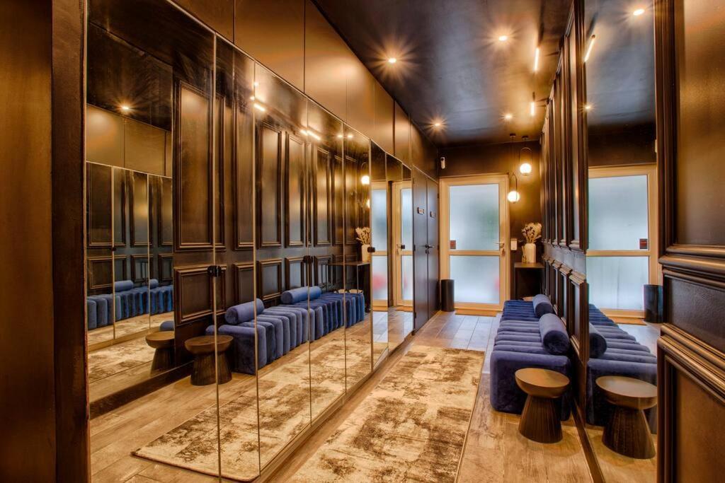 טרוביל-סור-מאר Deauville Luxury Blue Loft - Sauna And Inside Pool מראה חיצוני תמונה
