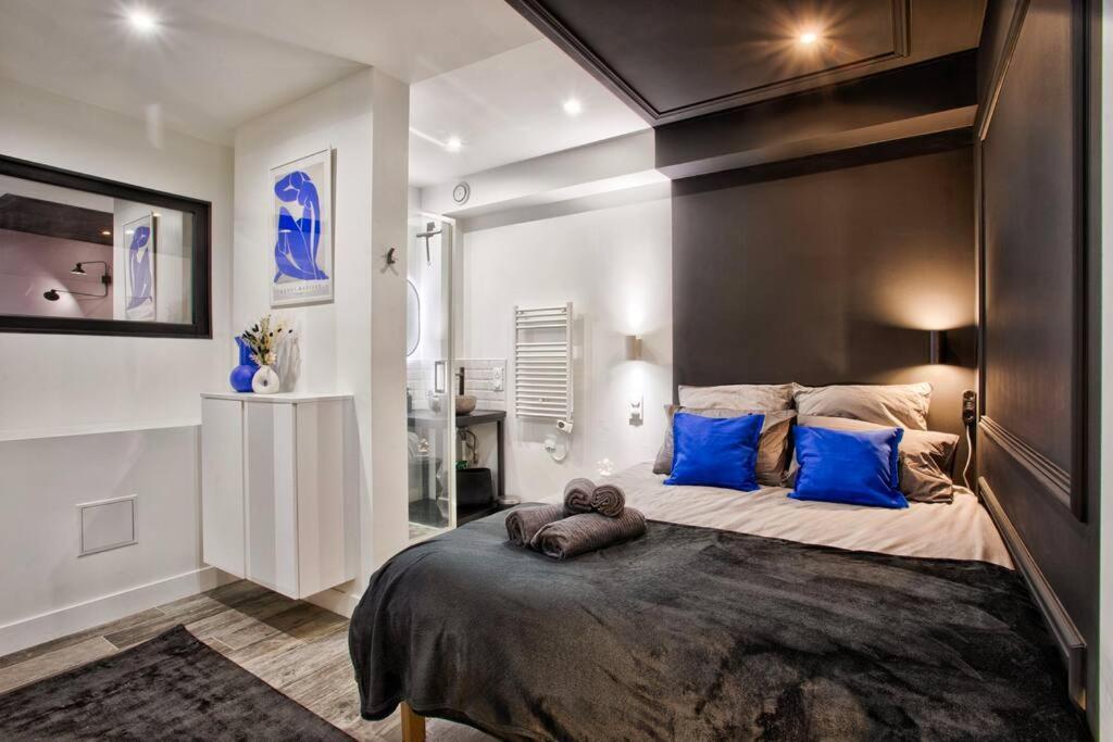 טרוביל-סור-מאר Deauville Luxury Blue Loft - Sauna And Inside Pool מראה חיצוני תמונה