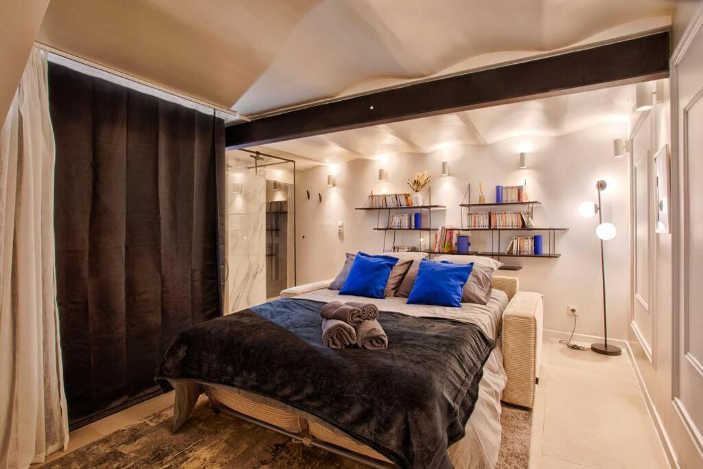 טרוביל-סור-מאר Deauville Luxury Blue Loft - Sauna And Inside Pool מראה חיצוני תמונה