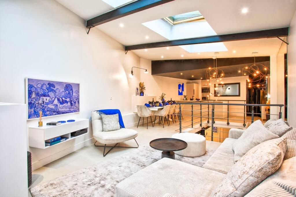 טרוביל-סור-מאר Deauville Luxury Blue Loft - Sauna And Inside Pool מראה חיצוני תמונה